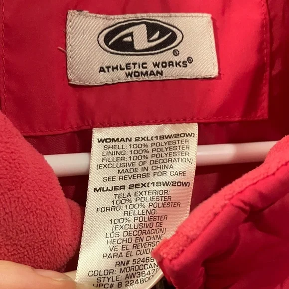 Athletic Works Quilted Puffer Coat - Picture 2 of 6